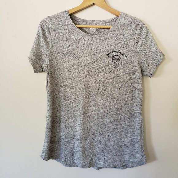 Old Navy Tops - OLD NAVY You Can Brew It Coffee Graphic Tee M